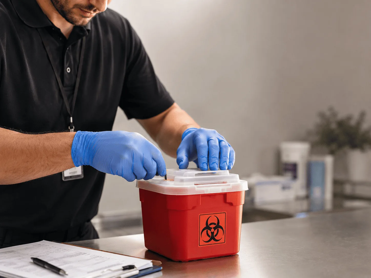 Why choose Sharps Waste Disposal in Alleene, AR